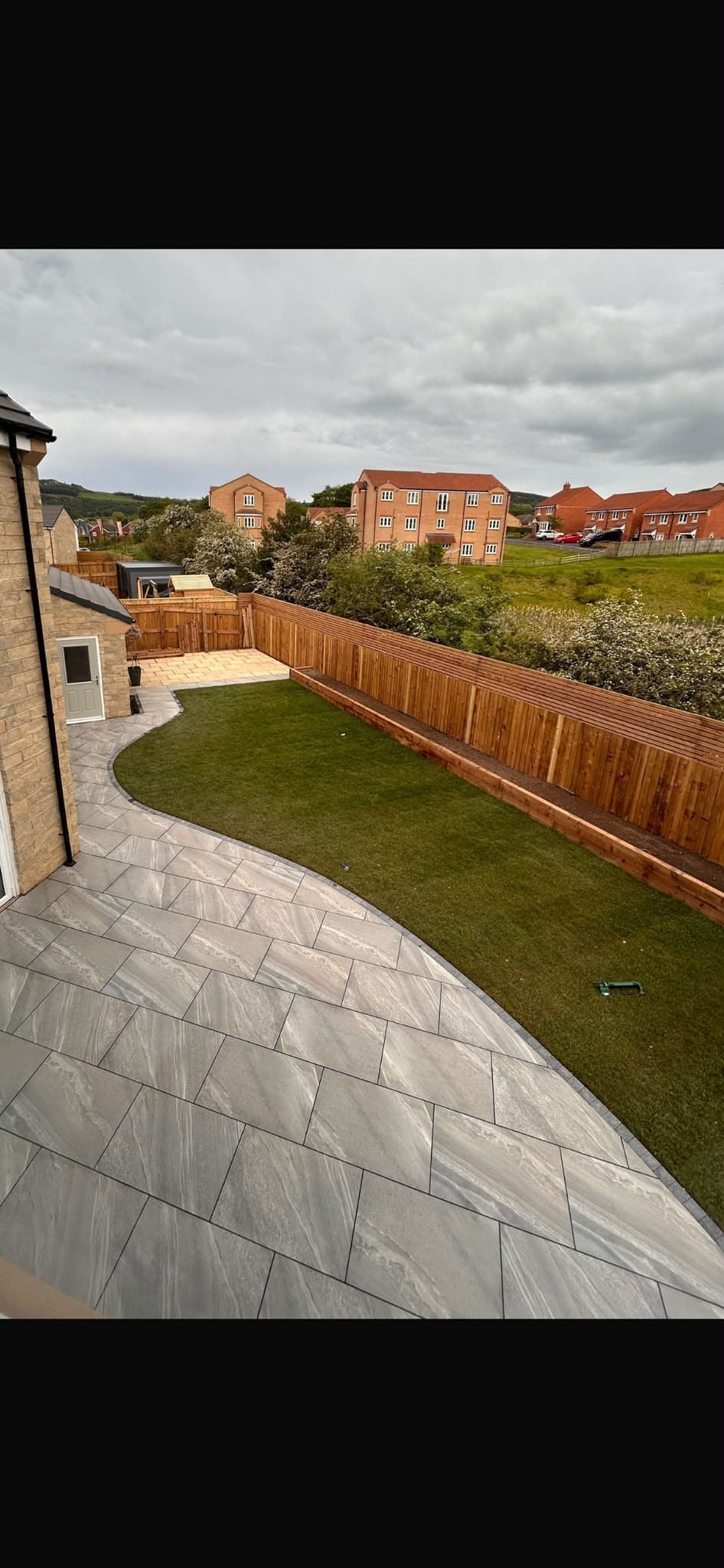 Landscaped garden project
